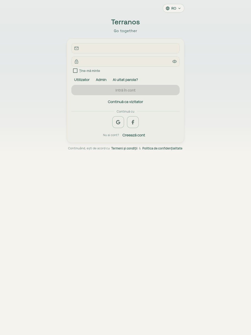 Control Center dashboard